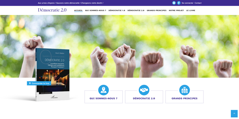 Naissance du site web